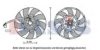 AKS DASIS PGG500250 Clutch, radiator fan